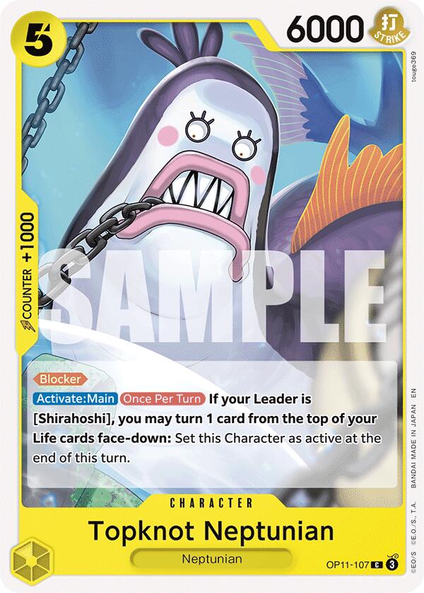 One Piece Card Game: Topknot Neptunian card image
