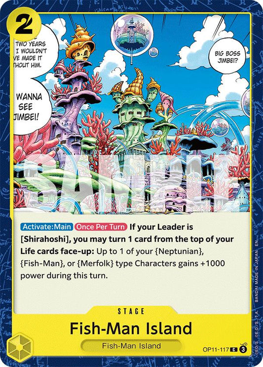 One Piece Card Game: Fish-Man Island card image