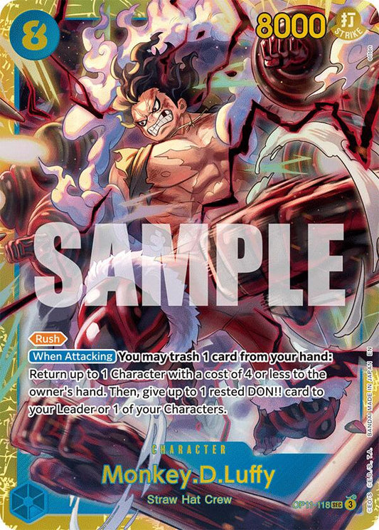 One Piece Card Game: Monkey.D.Luffy (118) card image