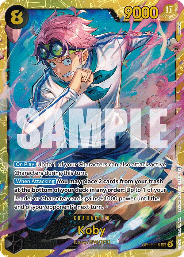 One Piece Card Game: Koby (119) card image