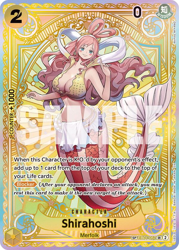 One Piece Card Game: Shirahoshi (SP) card image