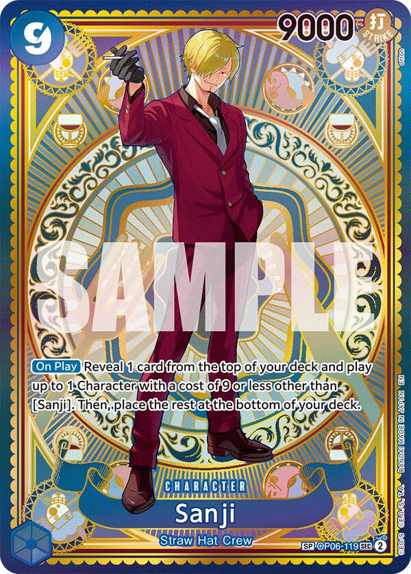 One Piece Card Game: Sanji (SP) card image