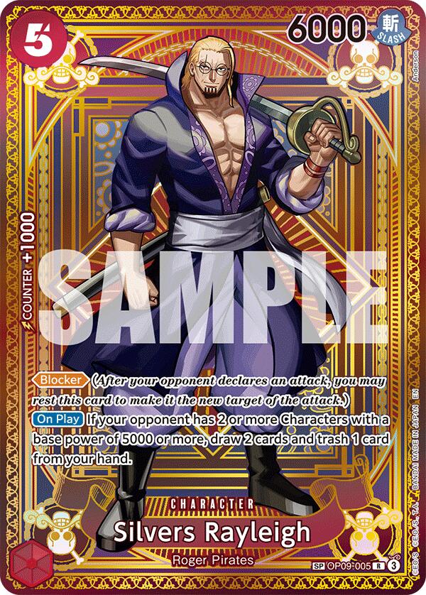One Piece Card Game: Silvers Rayleigh (SP) card image