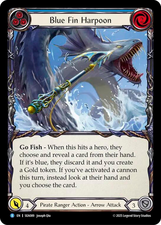 Flesh and Blood TCG: Blue Fin Harpoon image