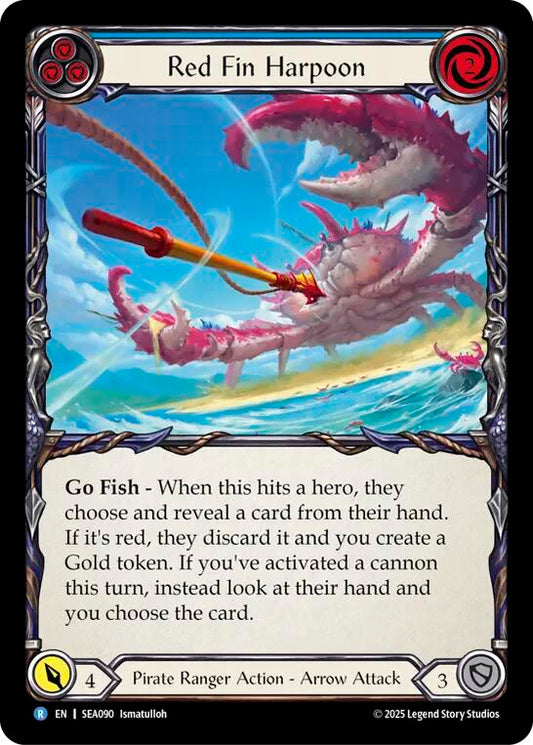 Flesh and Blood TCG: Red Fin Harpoon image