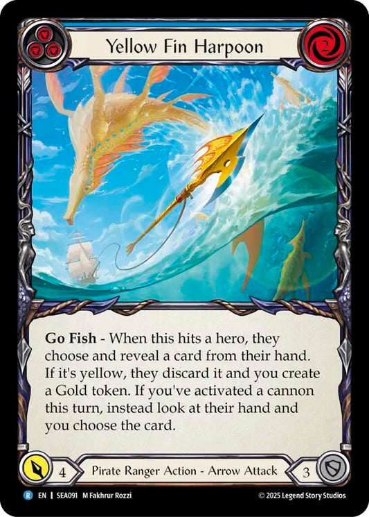 Flesh and Blood TCG: Yellow Fin Harpoon image