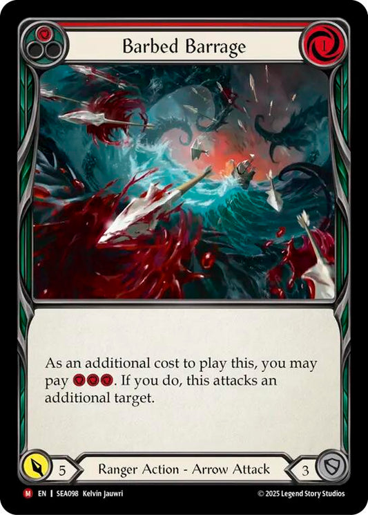 Flesh and Blood TCG: Barbed Barrage image