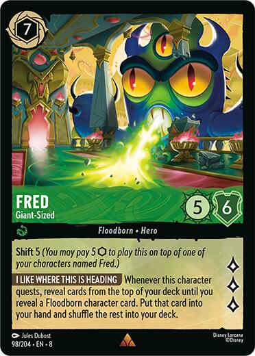 Disney Lorcana: Fred - Giant-Sized card image