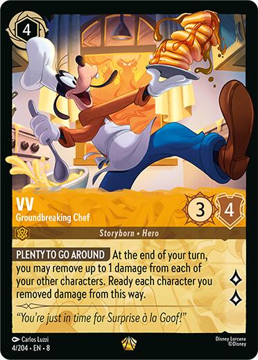 Disney Lorcana: Goofy - Groundbreaking Chef card image