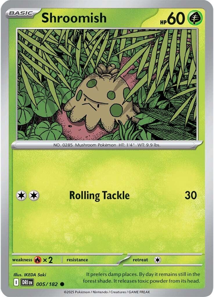 Pokemon: Shroomish card image