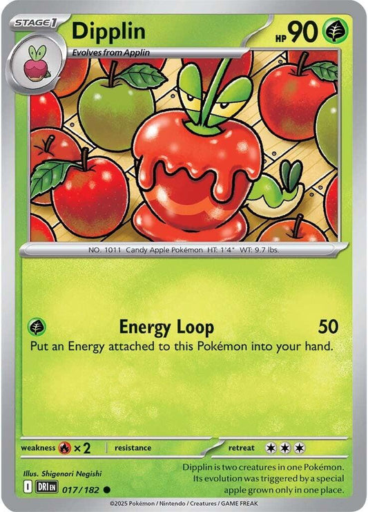 Pokemon: Dipplin card image