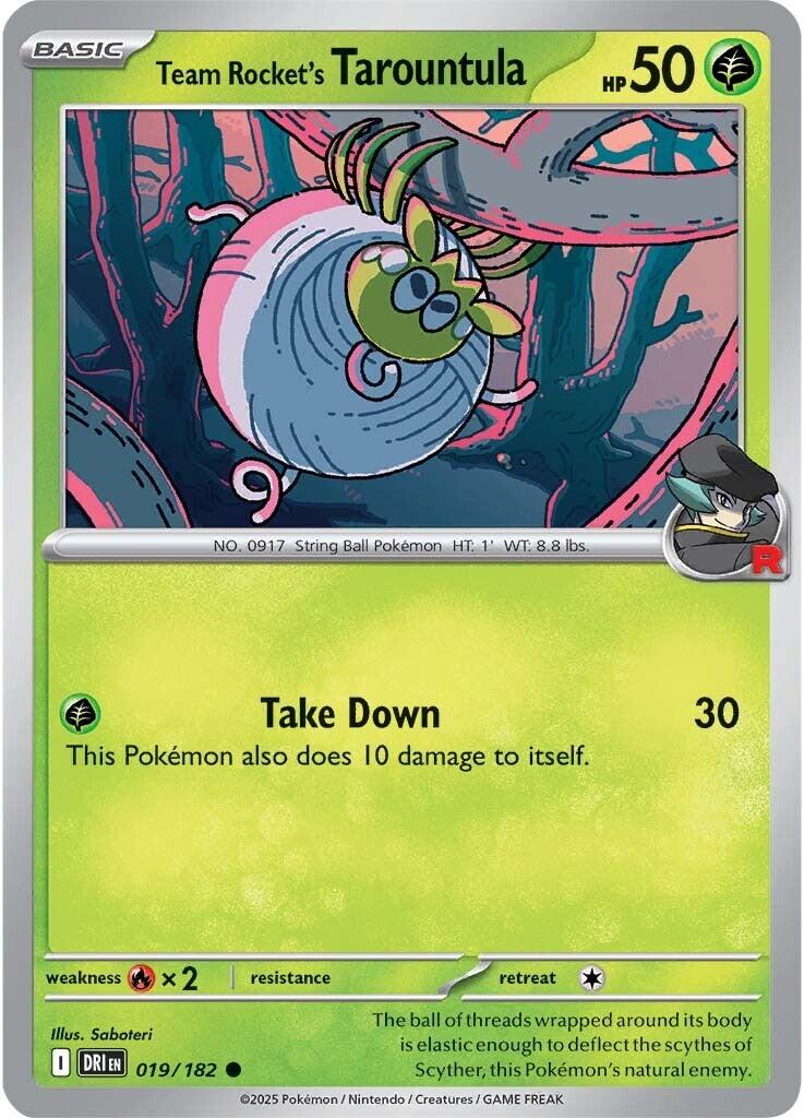 Pokemon: Team Rocket's Tarountula card image