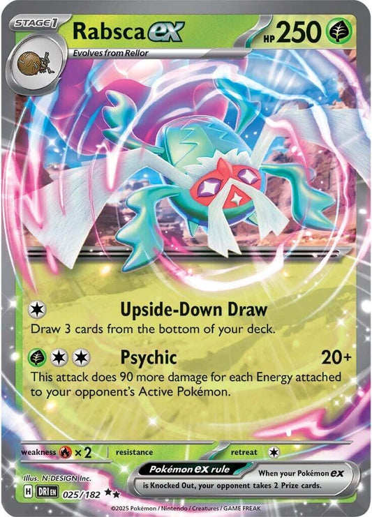 Pokemon: Rabsca ex card image