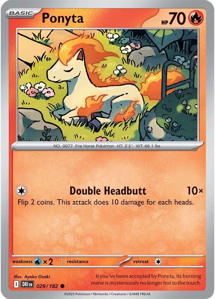 Pokemon: Ponyta card image