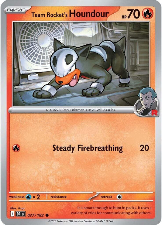 Pokemon: Team Rocket's Houndour card image