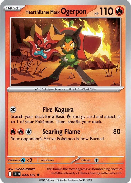Pokemon: Hearthflame Mask Ogerpon card image