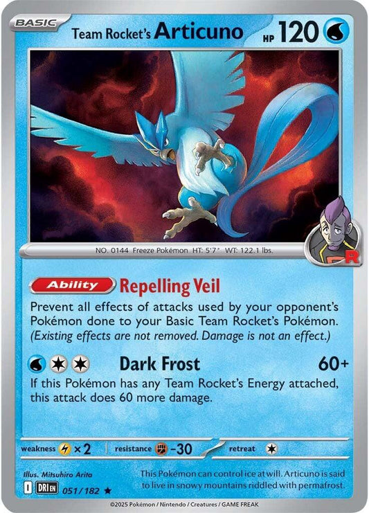 Pokemon: Team Rocket's Articuno card image