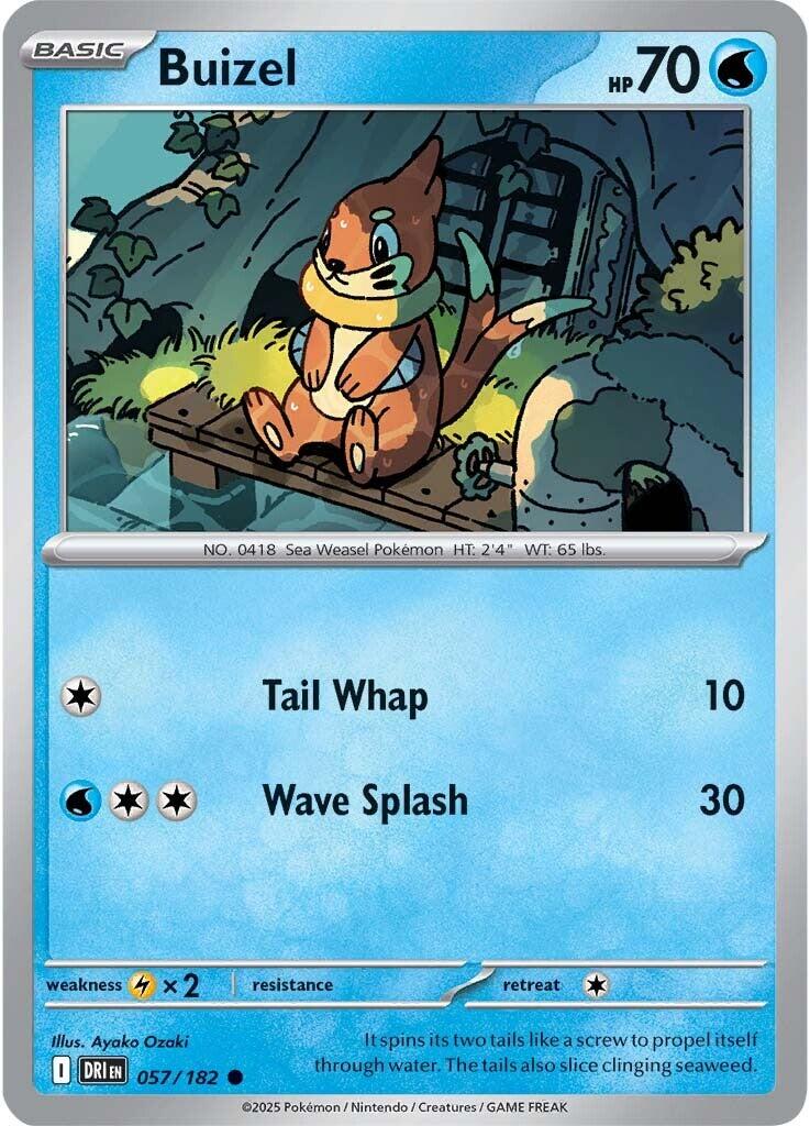 Pokemon: Buizel card image