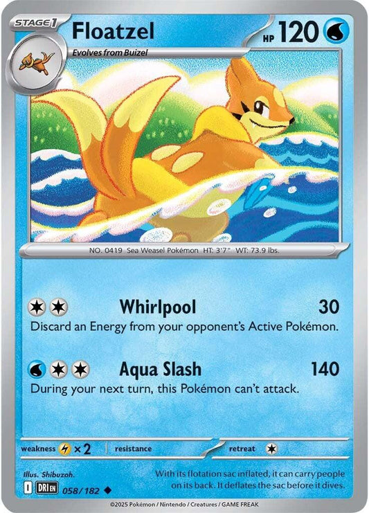 Pokemon: Floatzel card image