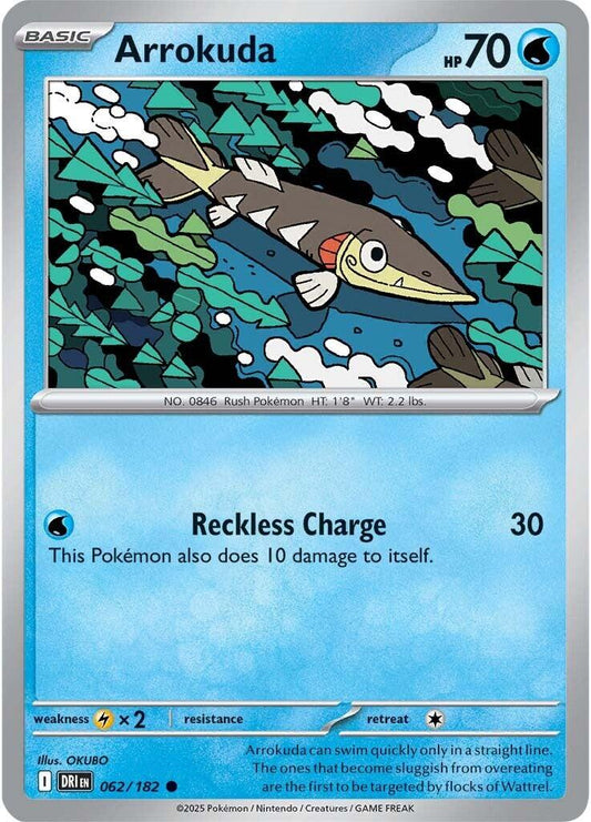 Pokemon: Arrokuda card image