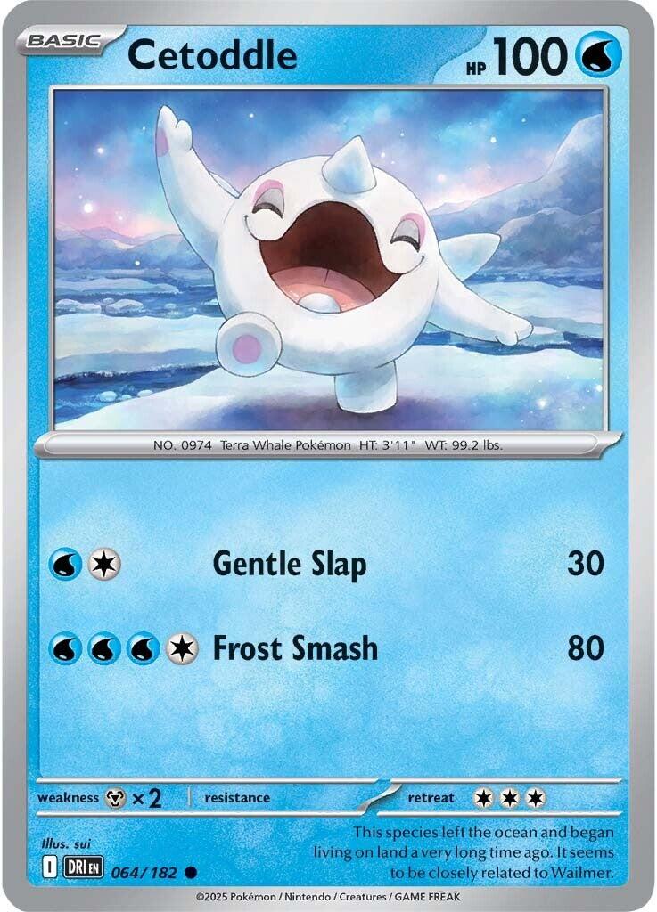 Pokemon: Cetoddle card image