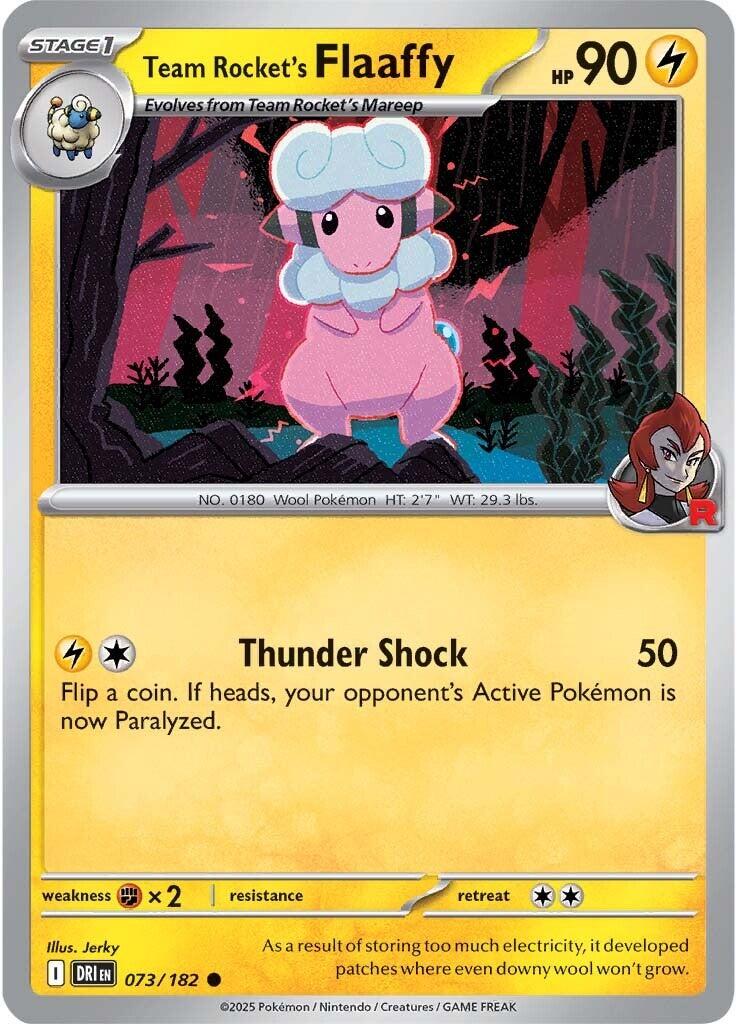 Pokemon: Team Rocket's Flaaffy card image