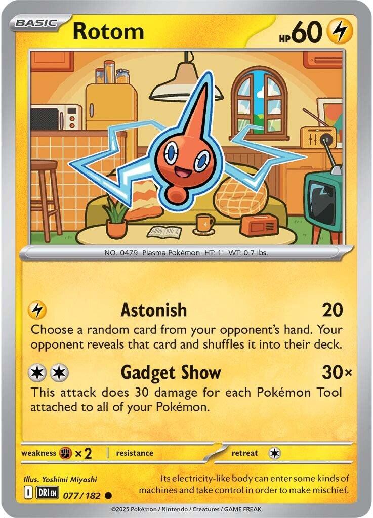 Pokemon: Rotom - 077/182 card image