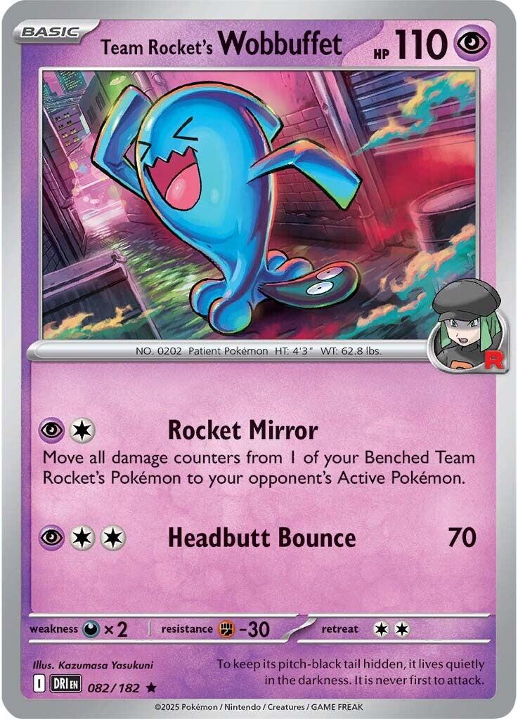 Pokemon: Team Rocket's Wobbuffet card image