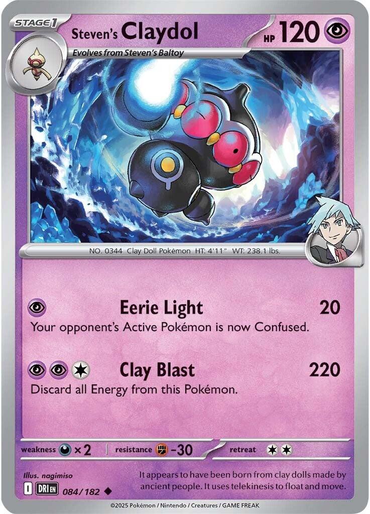 Pokemon: Steven's Claydol card image