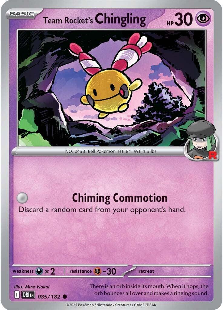 Pokemon: Team Rocket's Chingling card image