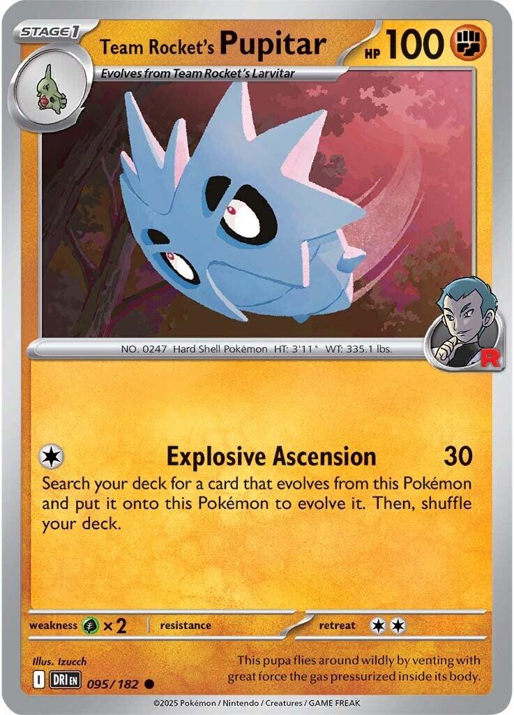 Pokemon: Team Rocket's Pupitar card image