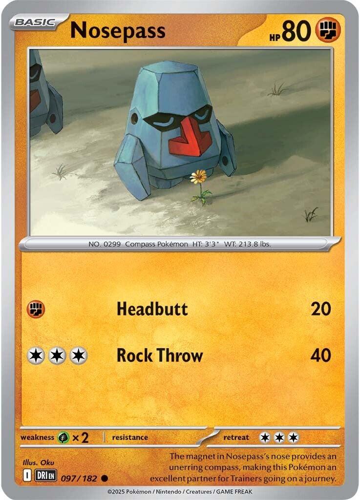Pokemon: Nosepass card image