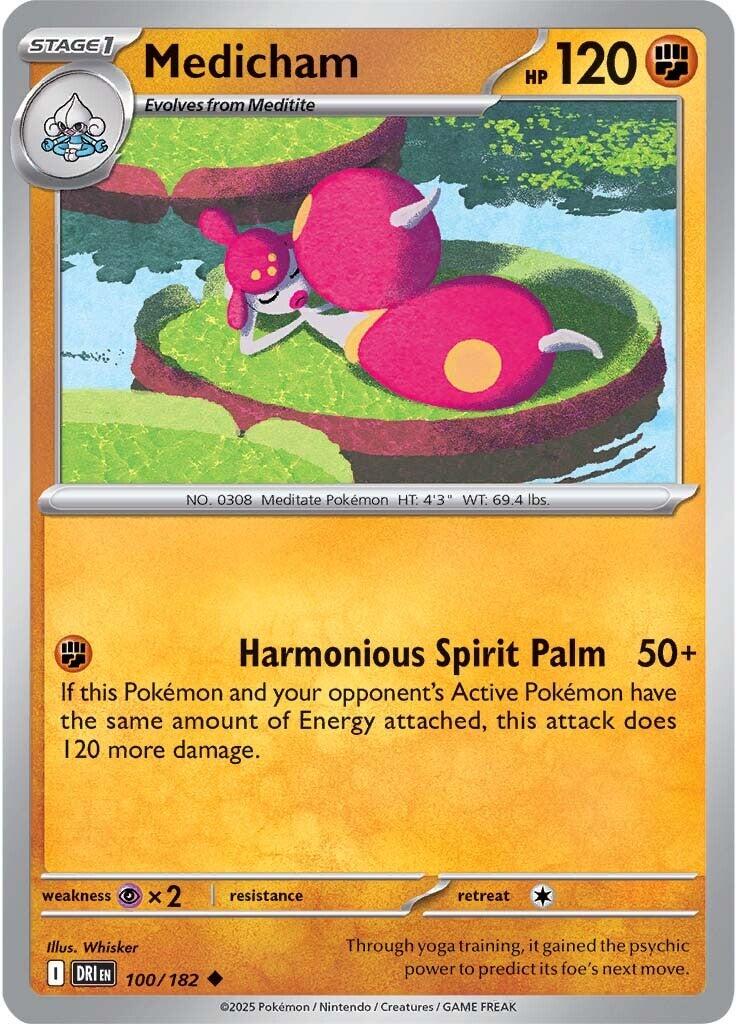 Pokemon: Medicham card image
