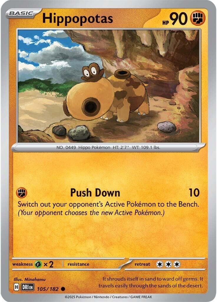 Pokemon: Hippopotas card image