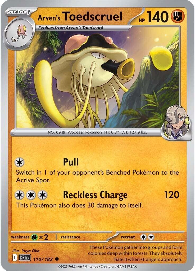 Pokemon: Arven's Toedscruel card image
