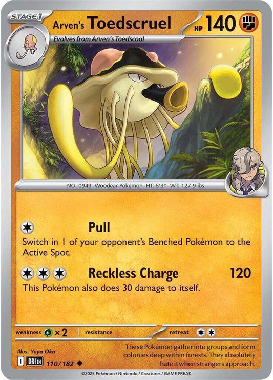 Pokemon: Arven's Toedscruel card image