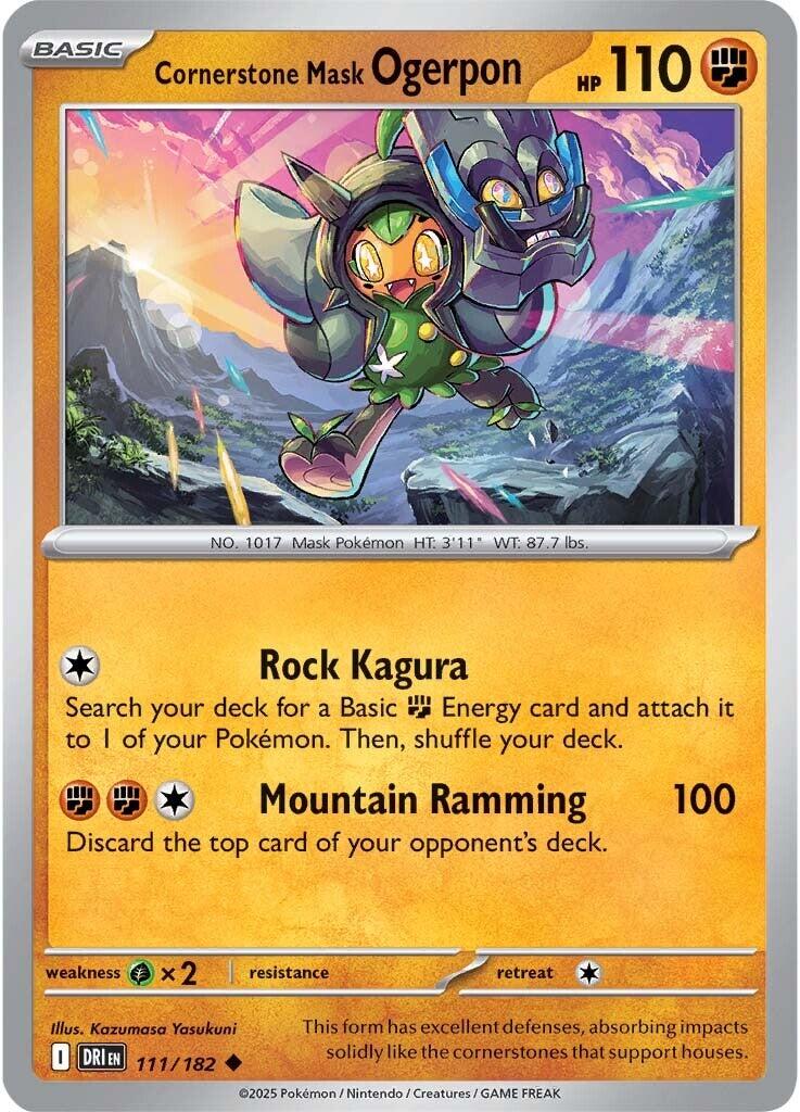 Pokemon: Cornerstone Mask Ogerpon card image