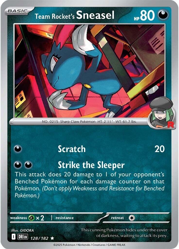 Pokemon: Team Rocket's Sneasel card image
