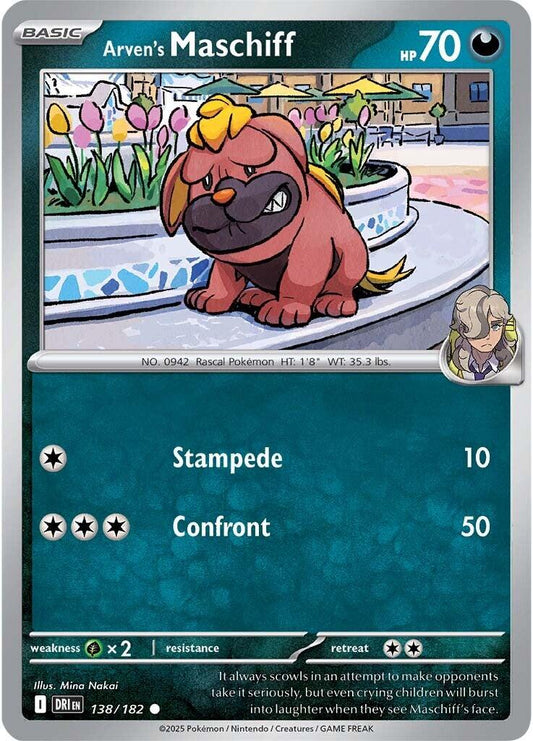 Pokemon: Arven's Maschiff card image