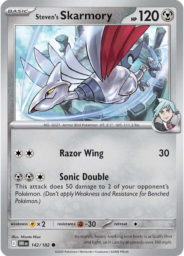 Pokemon: Steven's Skarmory card image