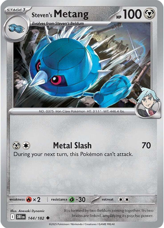 Pokemon: Steven's Metang card image