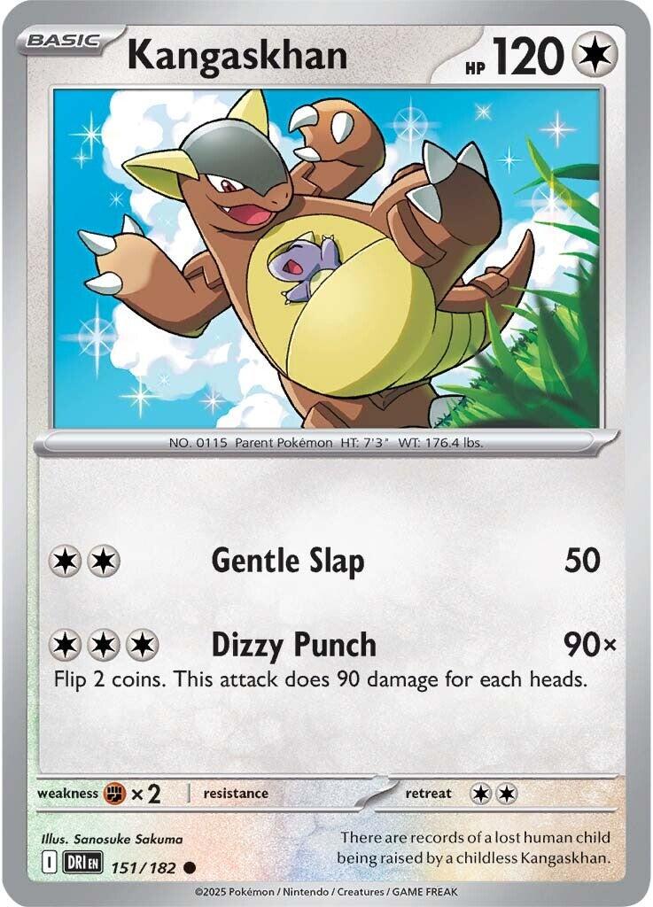Pokemon: Kangaskhan - 151/182 card image