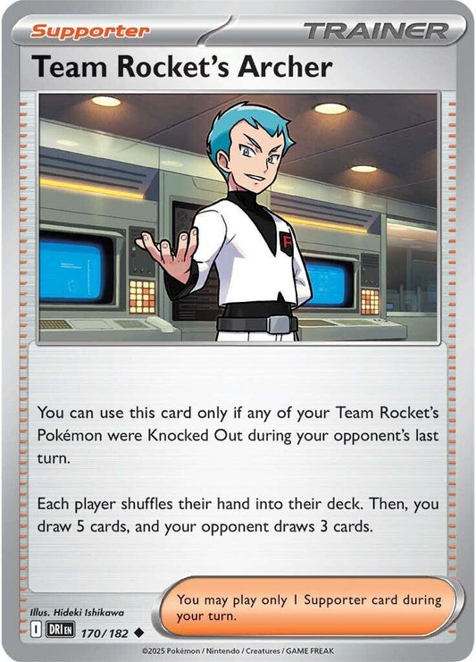 Pokemon: Team Rocket's Archer - 170/182 card image