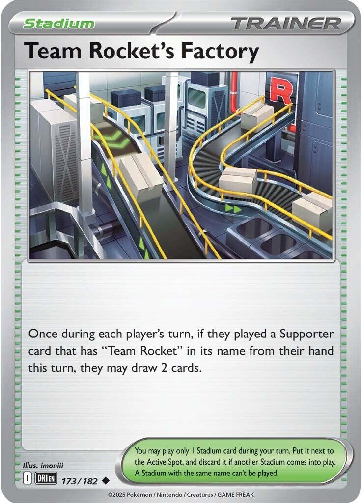 Pokemon: Team Rocket's Factory card image