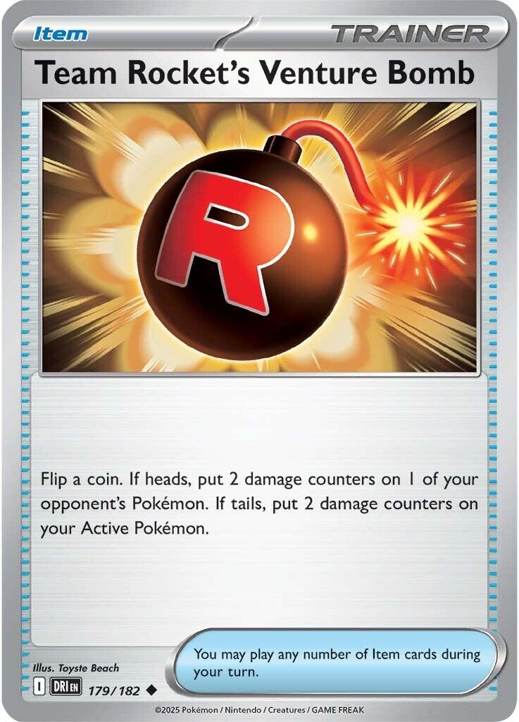 Pokemon: Team Rocket's Venture Bomb card image