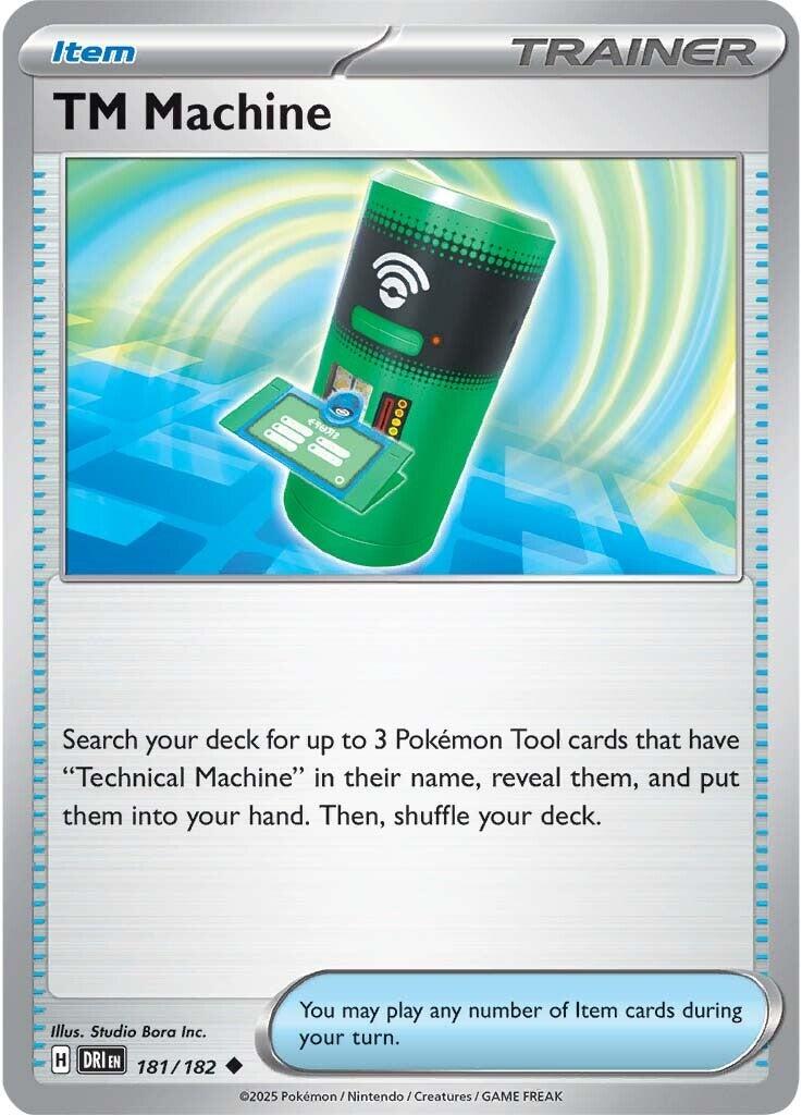 Pokemon: TM Machine card image