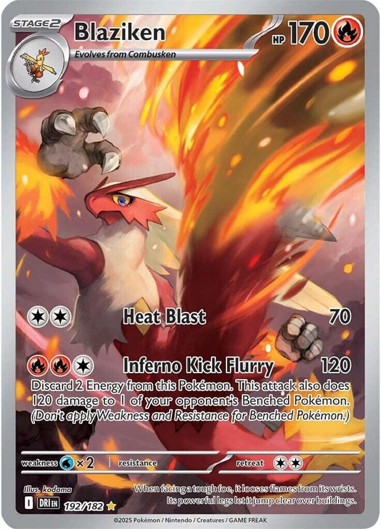 Pokemon: Blaziken - 192/182 card image