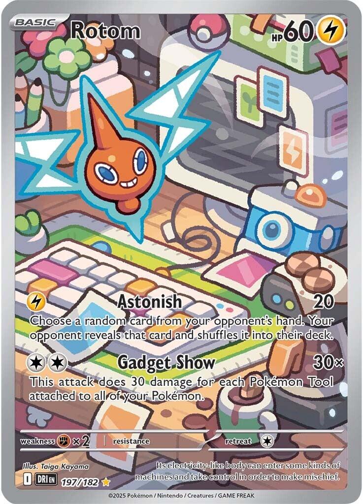 Pokemon: Rotom - 197/182 card image