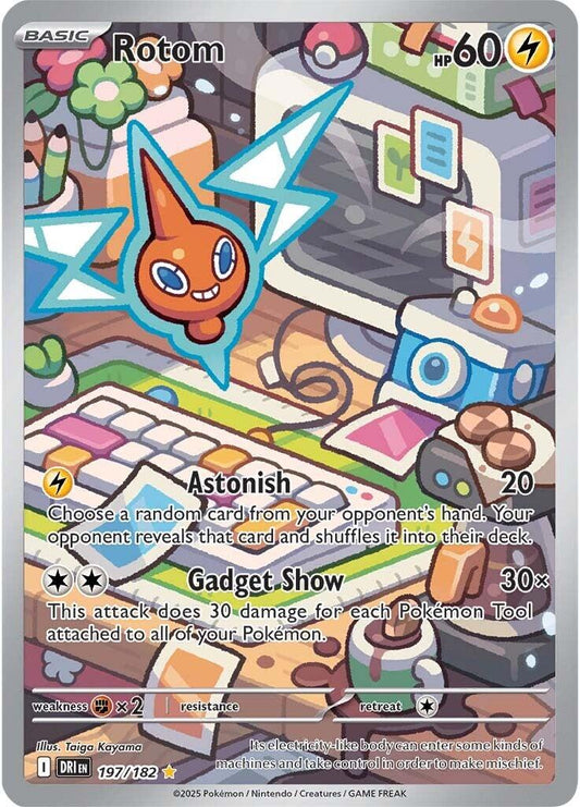 Pokemon: Rotom - 197/182 card image