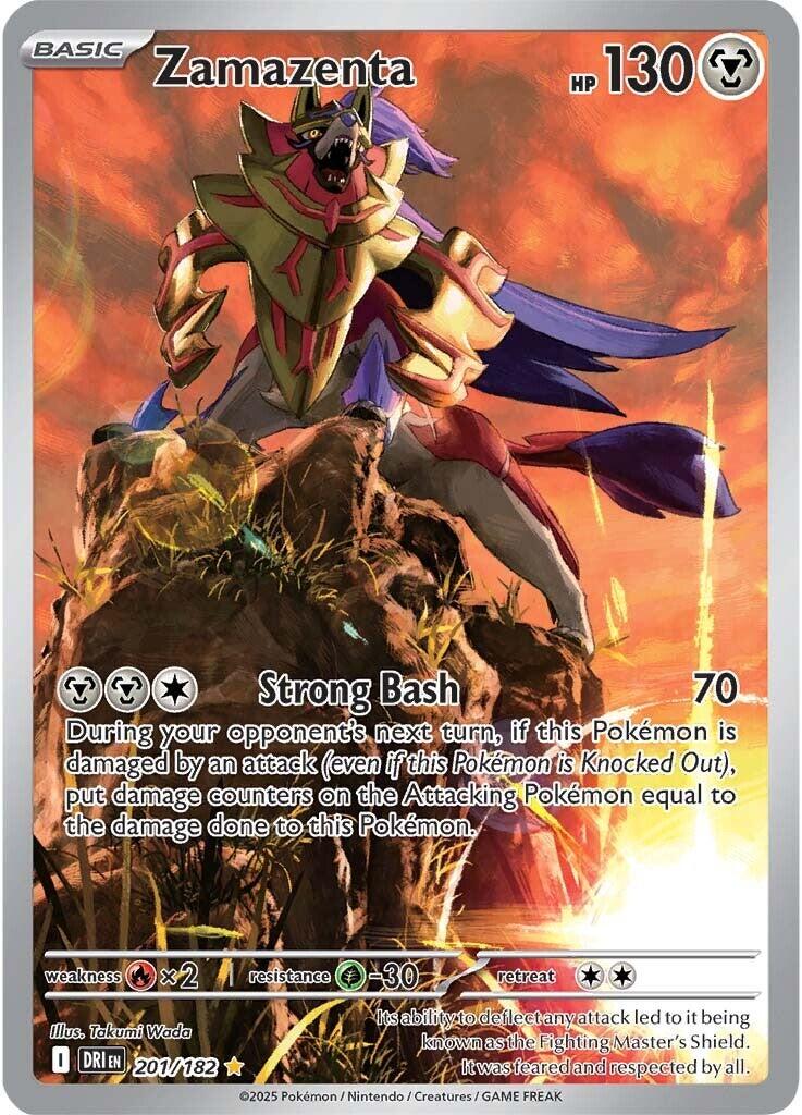 Pokemon: Zamazenta - 201/182 card image
